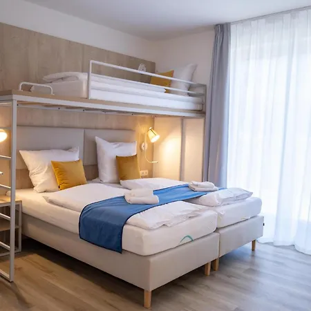 Hotel Fairschlafen Boutique Dreitbett Kapitänszimmer 0-17 Mit Terasse, Sauna, Fitness